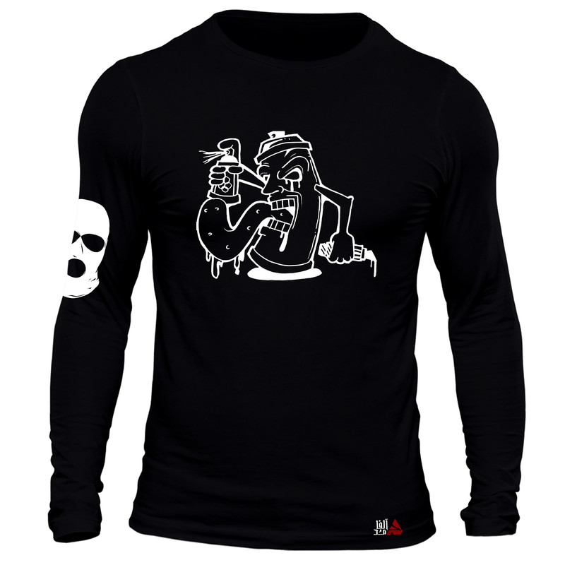 تی شرت آستین بلند مردانه مدل گنگ کد b269