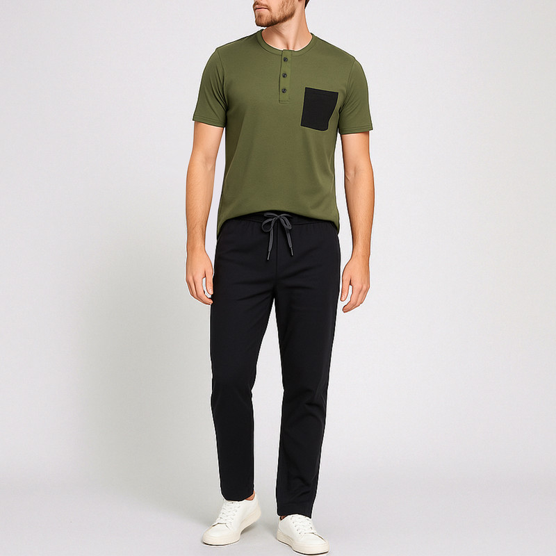 ست تی شرت و شلوار مردانه مادر مدل Sivan