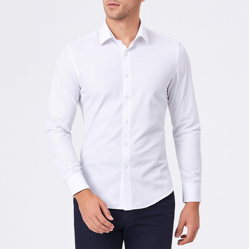 پیراهن آستین بلند مردانه ابراف مدل آرکا