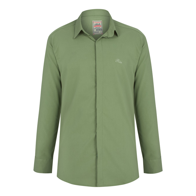 پیراهن آستین بلند یقه برگردان مردانه مدل BANGAL KESH