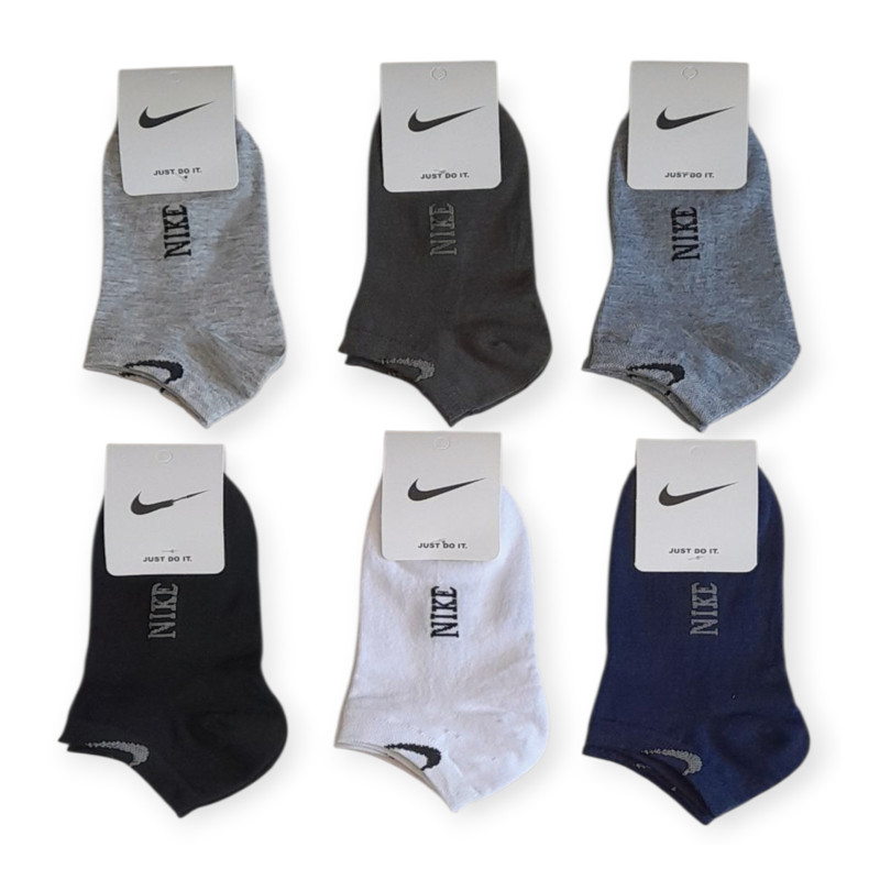 جوراب ساق کوتاه مدل m111 بسته 6 عددی