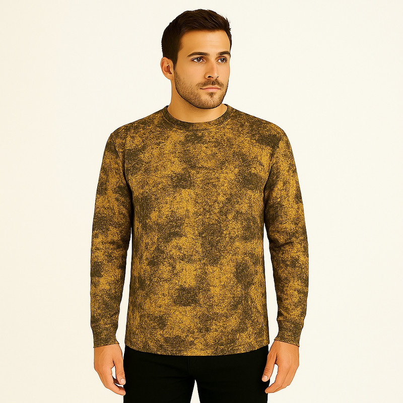 تی شرت آستین بلند مردانه مدل 199337