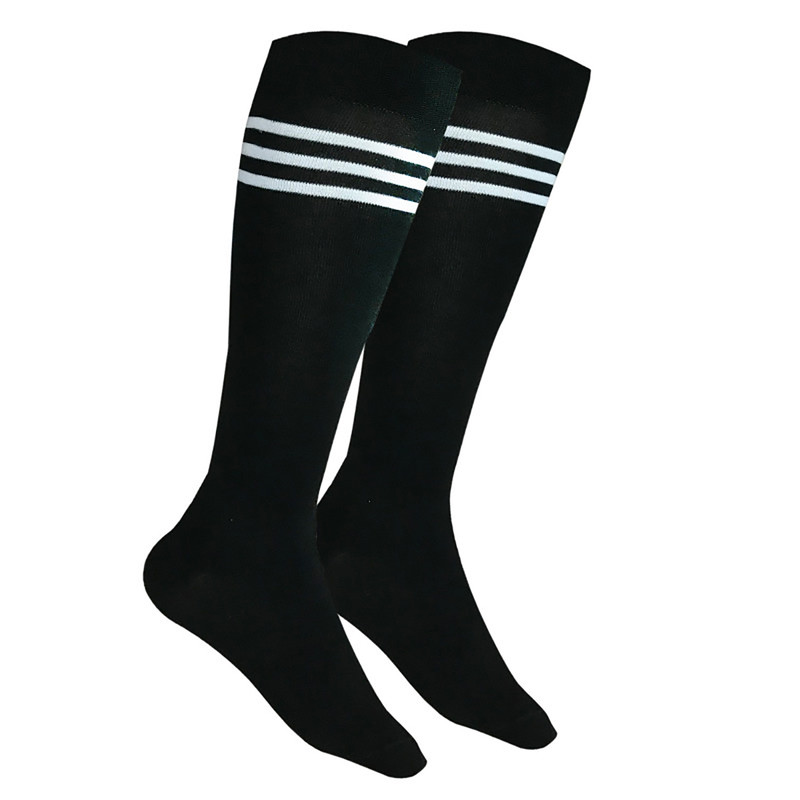 جوراب ساق بلند مدل سه خط زیر زانو