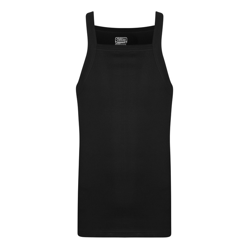 زیرپوش رکابی مردانه اوزتاش مدل 281179 رنگ مشکی