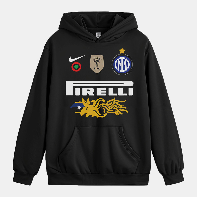 هودی مردانه مدل کیت کلاسیک تیم اینترمیلان کد v024