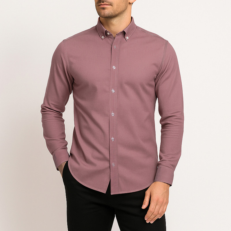 پیراهن آستین بلند مردانه مدل DL44