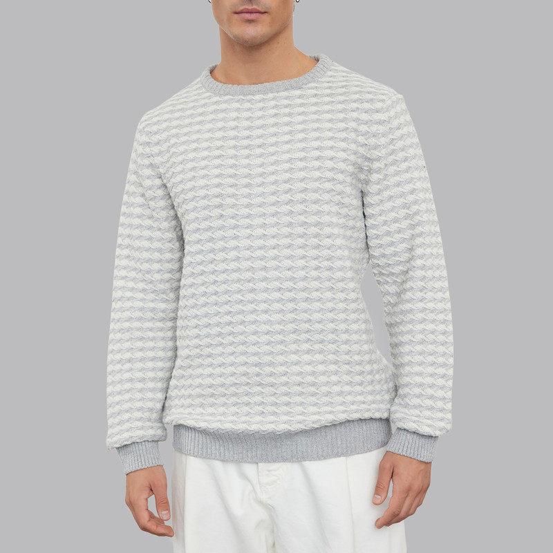 پلیور یقه گرد مردانه ترندیول مدل 820101152