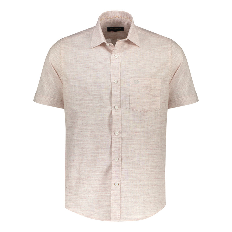 پیراهن آستین کوتاه یقه برگردان مردانه پاتن جامه مدل 03MC8113