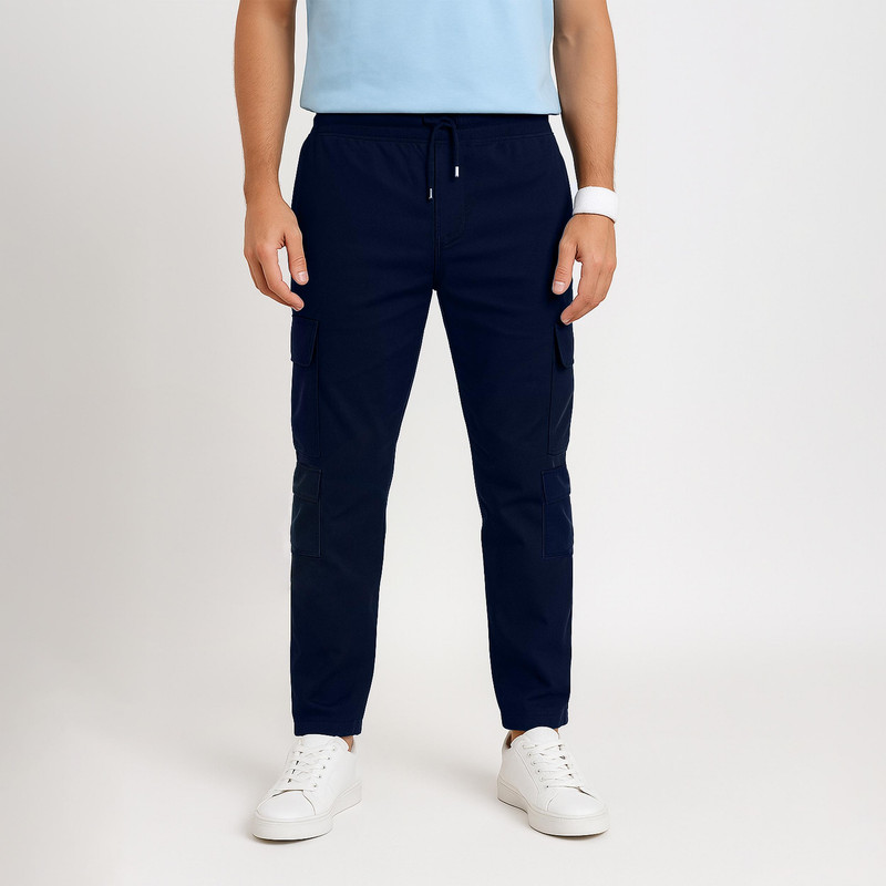 شلوار مردانه مدل کارگو کد B-4032