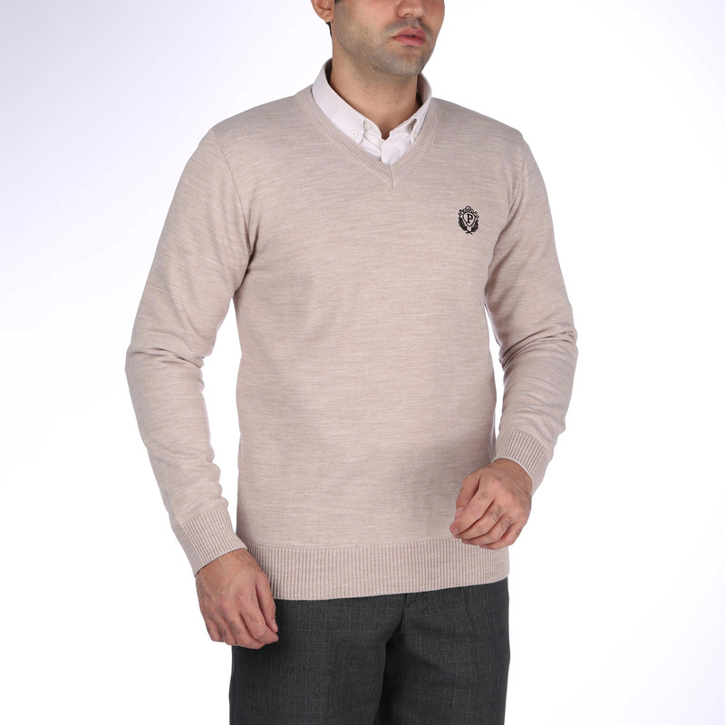 پلیور مردانه تریکو پاییزان مدل یقه هفت کد P700