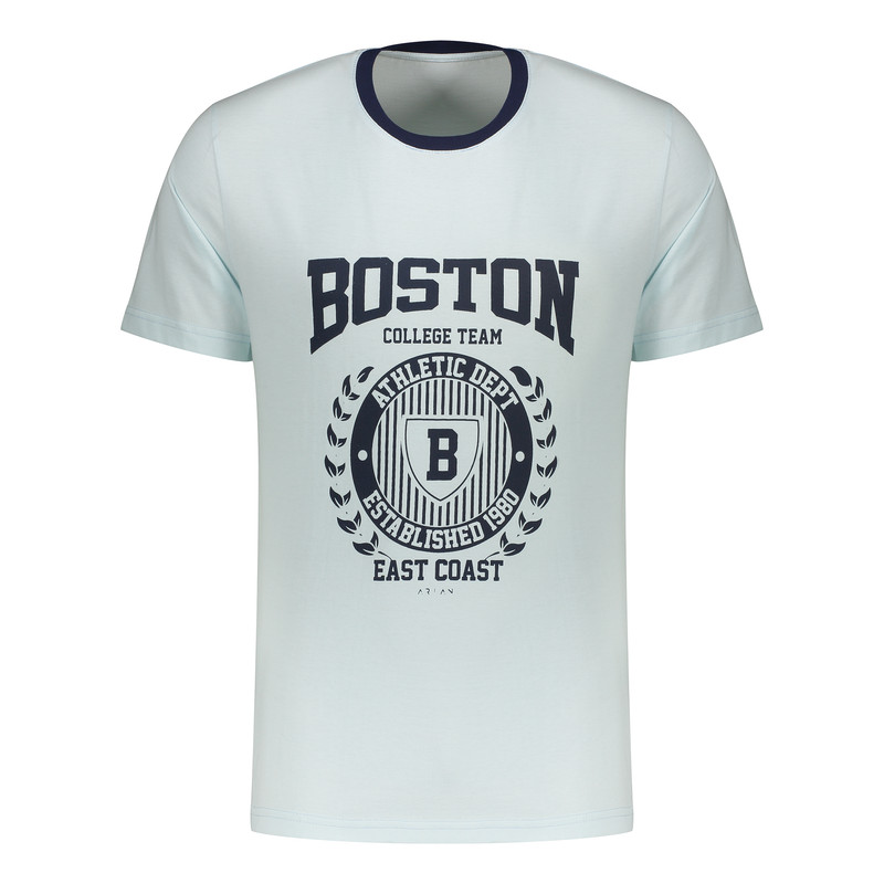 تی‌شرت آستین کوتاه مردانه آریان نخ باف مدل 1861