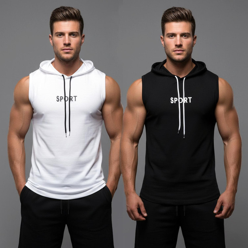 تاپ کلاه دار مردانه اولسون مدل rtx15 بسته 2 عددی