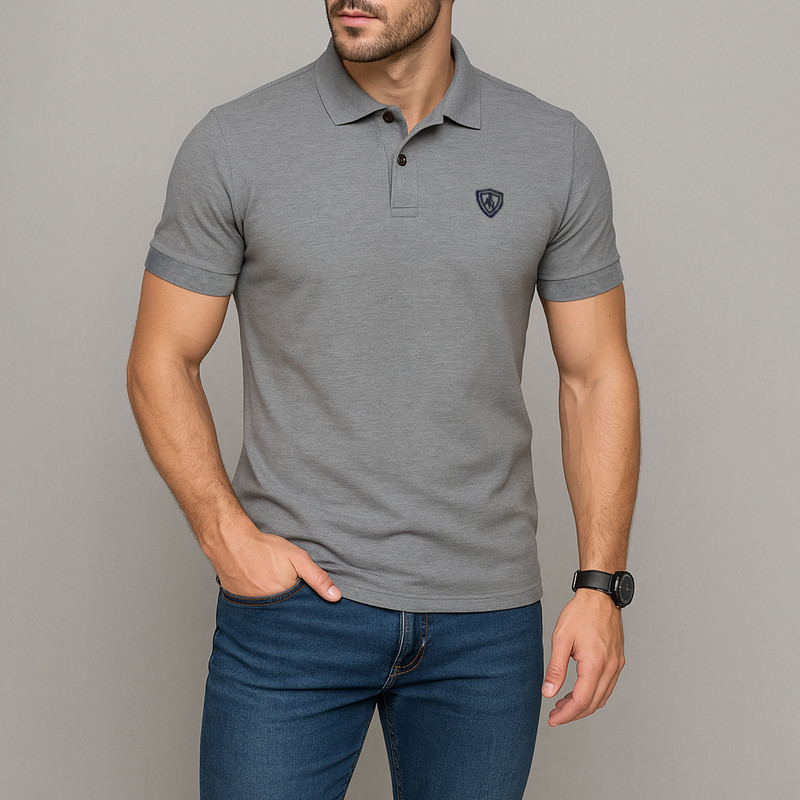 پولوشرت آستین کوتاه مردانه آریان نخ باف کد 1842
