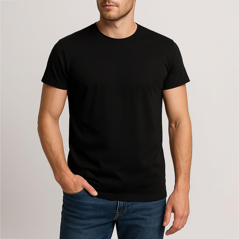 تی‌شرت آستین کوتاه مردانه برهان تن پوش مدل نخ پنبه کد 1020