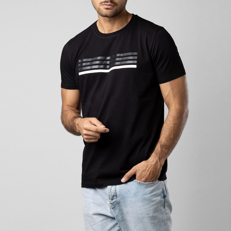 تی شرت آستین کوتاه مردانه باینت مدل 9805