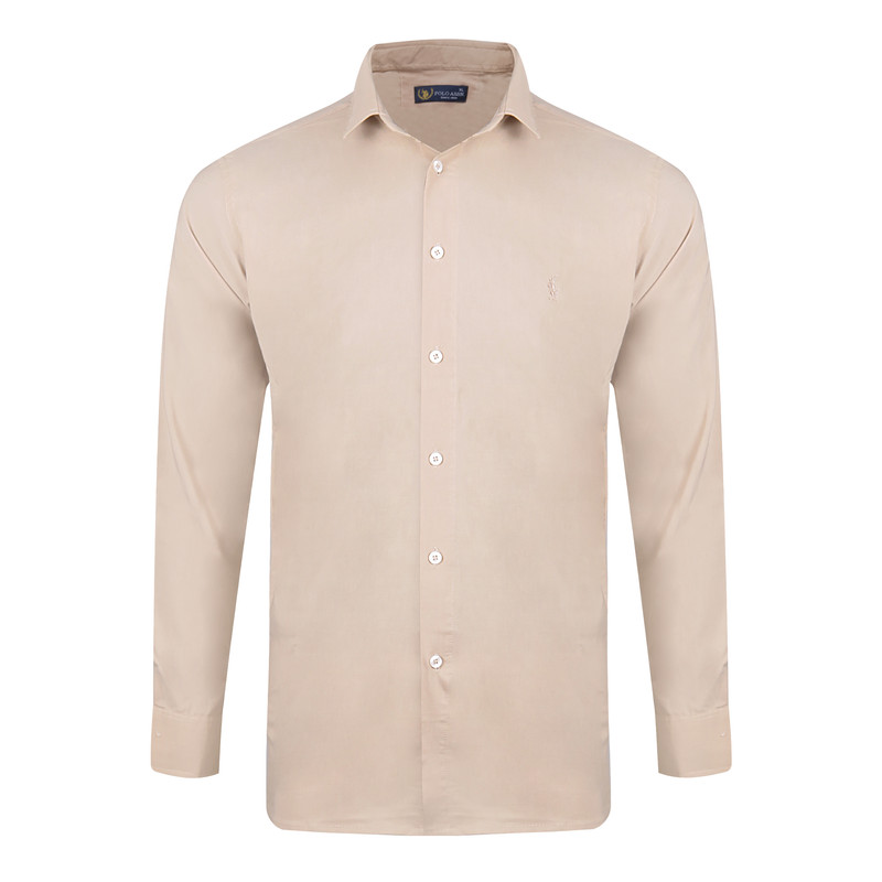 پیراهن آستین بلند یقه برگردان مردانه مدل 828