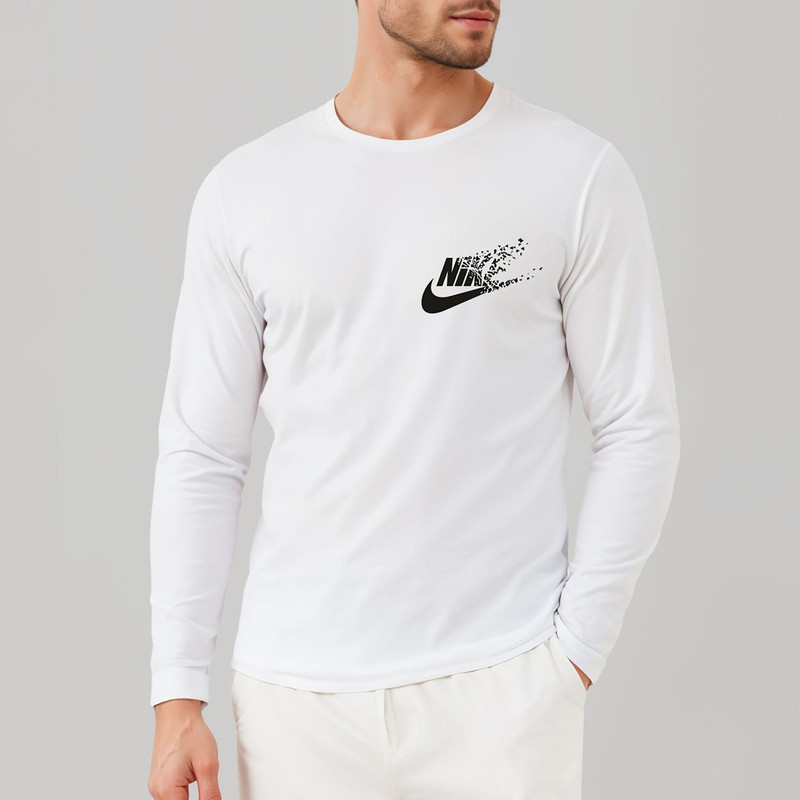 تی شرت آستین بلند مردانه کد MAB 57 S