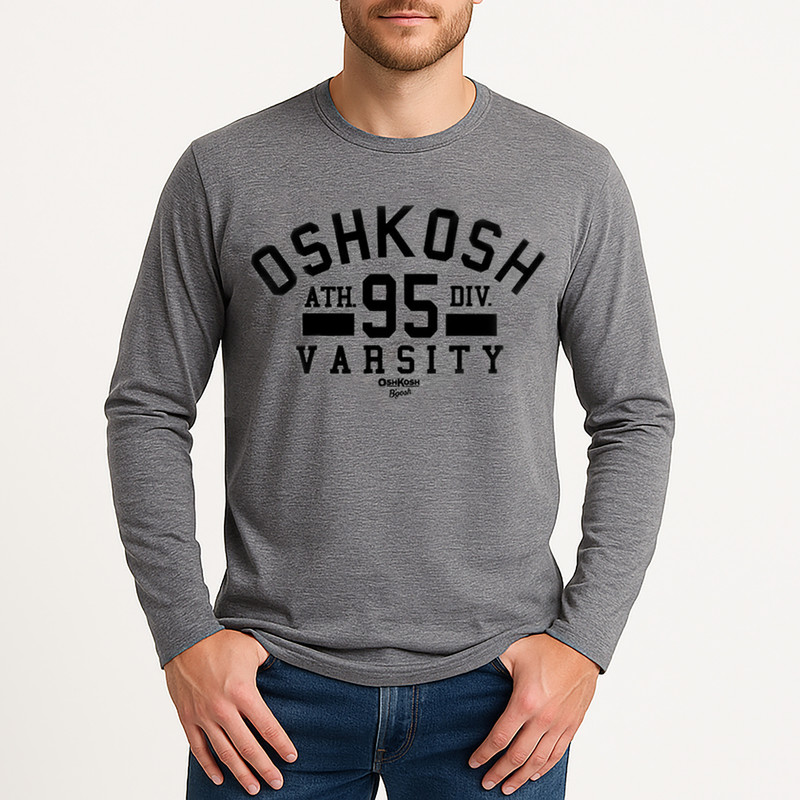 تی شرت آستین بلند مردانه مدل F377 95