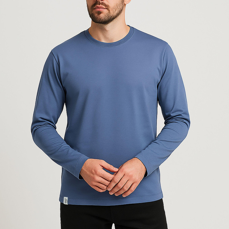 تی شرت آستین بلند مردانه باینت مدل 513-19