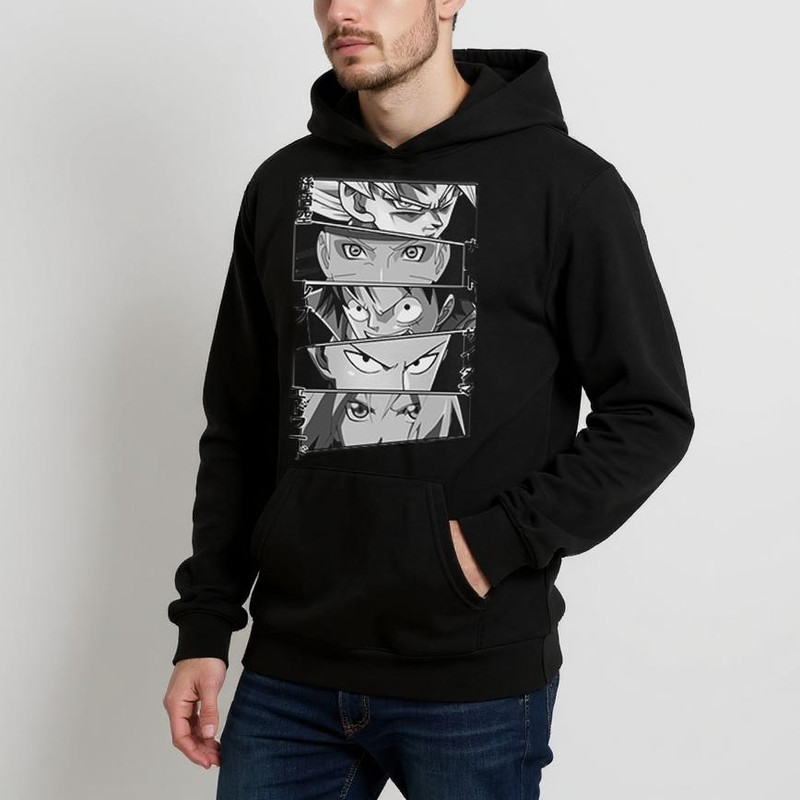 هودی مردانه مدل انیمه ای