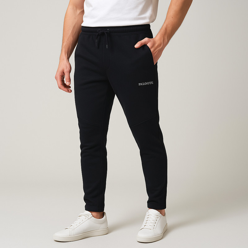 شلوار مردانه پالوته مدل PLT-SHVR-BLK