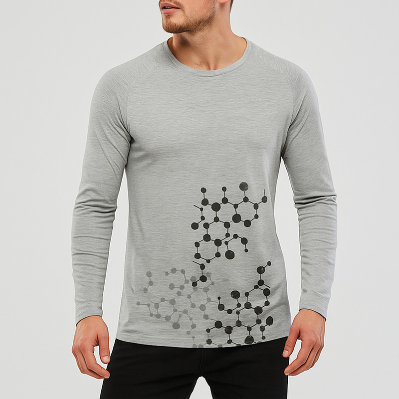 تیشرت آستین بلند مردانه کد S335