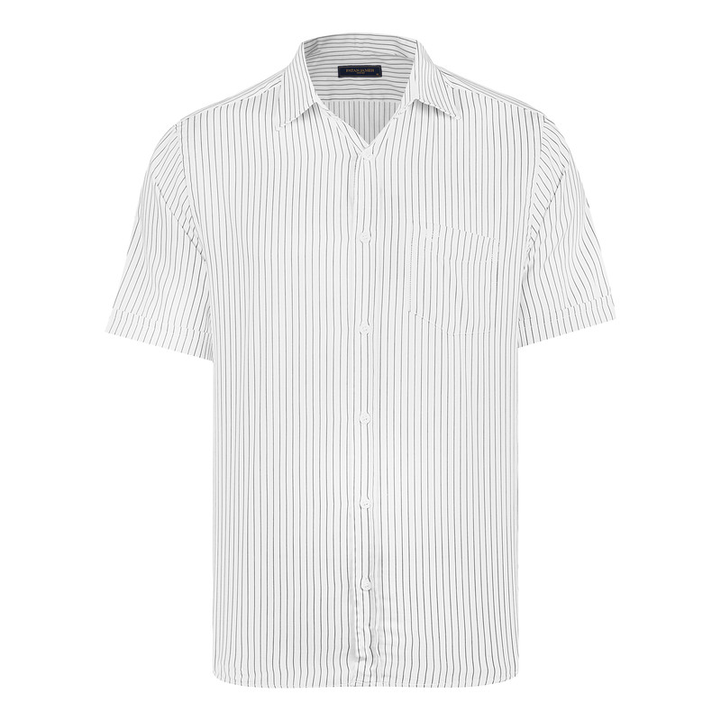 پیراهن آستین کوتاه یقه برگردان مردانه پاتن جامه مدل 03MC8028