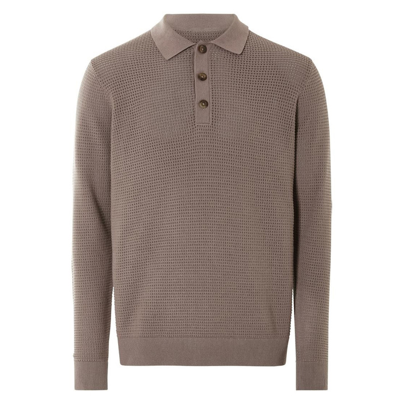 پولوشرت آستین بلند مردانه مدل 20818422