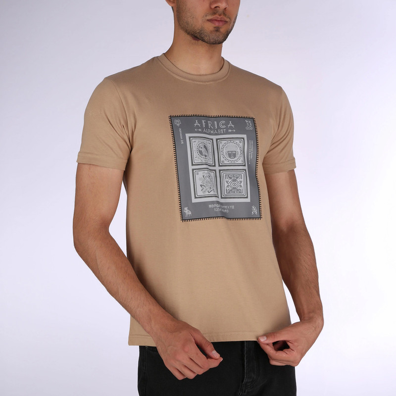 تی شرت آستین کوتاه مردانه مدل M117