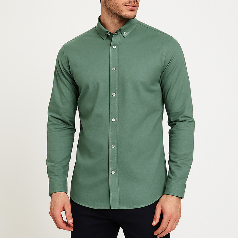 پیراهن آستین بلند مردانه مدل 55