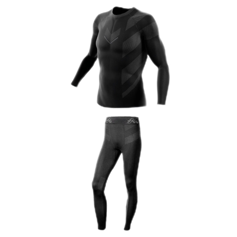 ست تی شرت و لگینگ ورزشی مردانه مدل بیس لایر