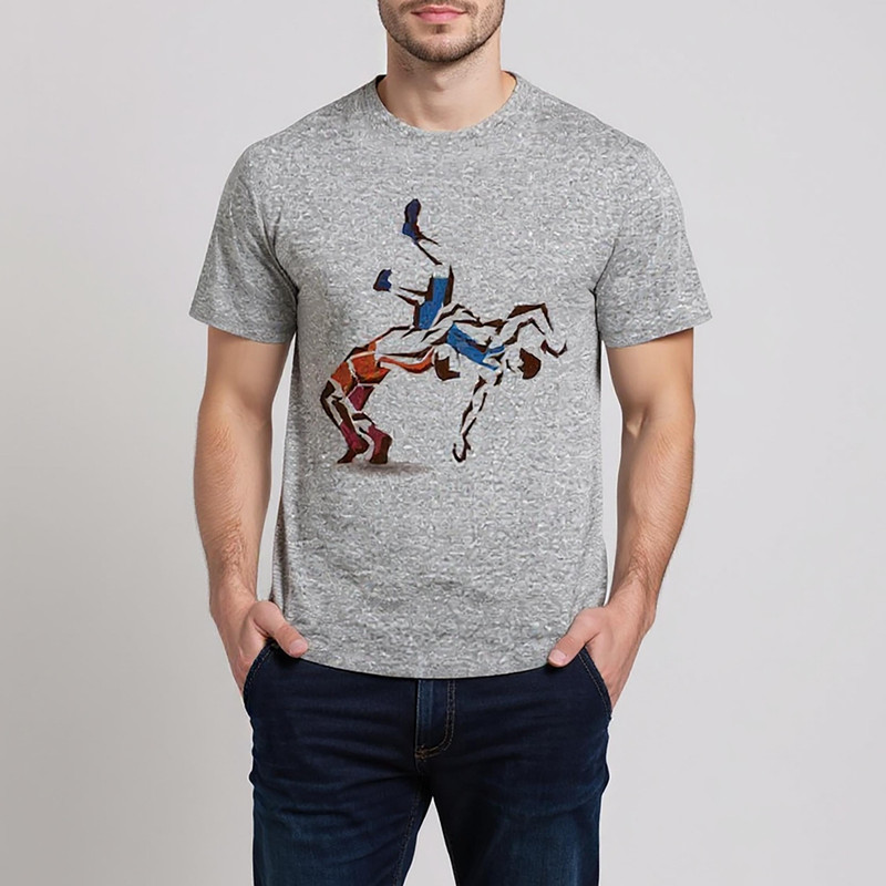 تیشرت آستین کوتاه مردانه مدل کشتی A60