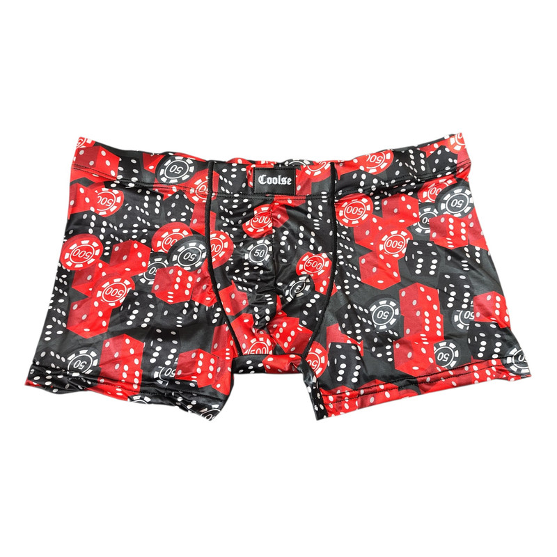 شورت پادار مردانه کولسی طرح تاس کد 2025