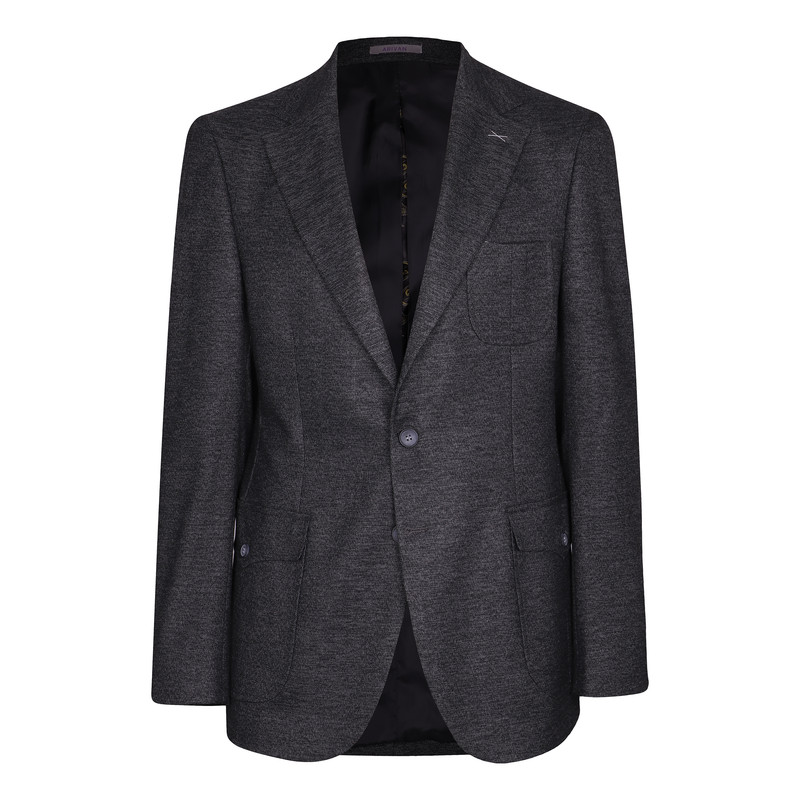 کت تک مردانه آریوان مدل هانتر جیب دکمه دار کد B055