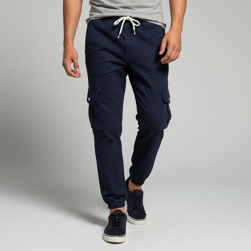 شلوار دم پا کش مردانه مدل 6 جیب FA_NSOA6