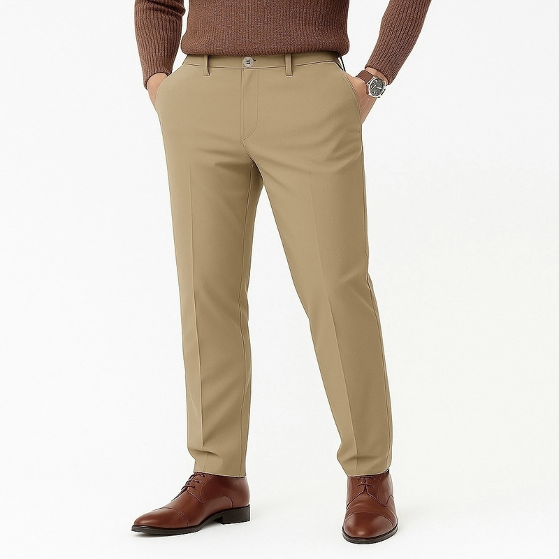 شلوار معمولی مردانه مدل کتان کلاسیک کد sh134