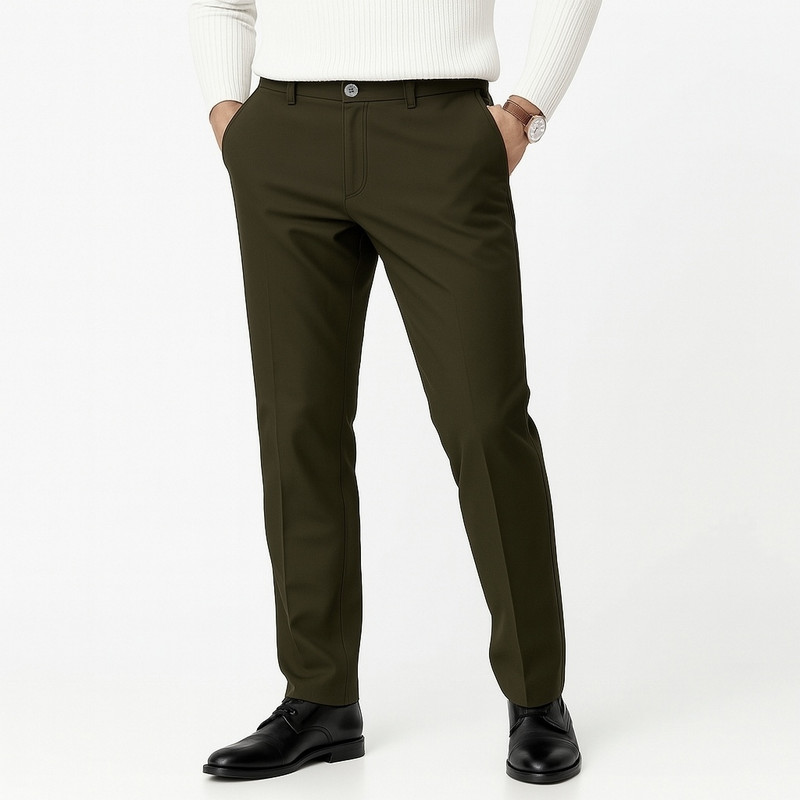 شلوار معمولی مردانه مدل کتان کلاسیک کد sh132