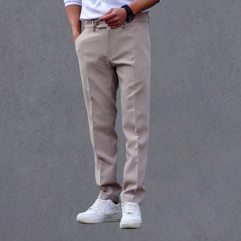 شلوار پارچه‌ای راسته مردانه مدل 1172-007