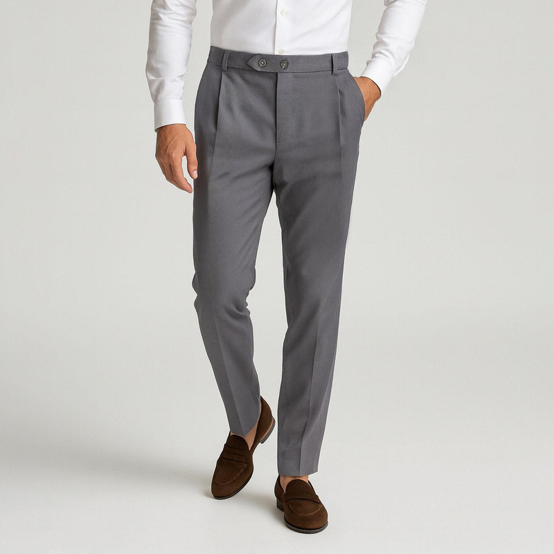 شلوار پیلی‌دار مردانه سیکس زیرو ناین مدل تونی