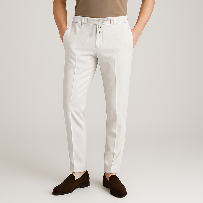 شلوار مردانه مدل لینن کد 2412503