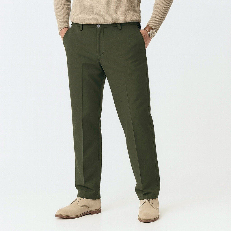 شلوار معمولی مردانه مدل کتان کلاسیک کد sh135