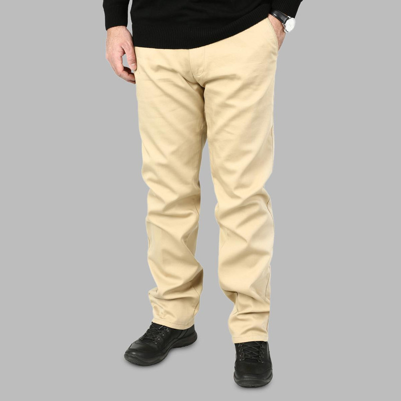 شلوار راسته مردانه مدل کتان کد ۶۶۷۹۱۱