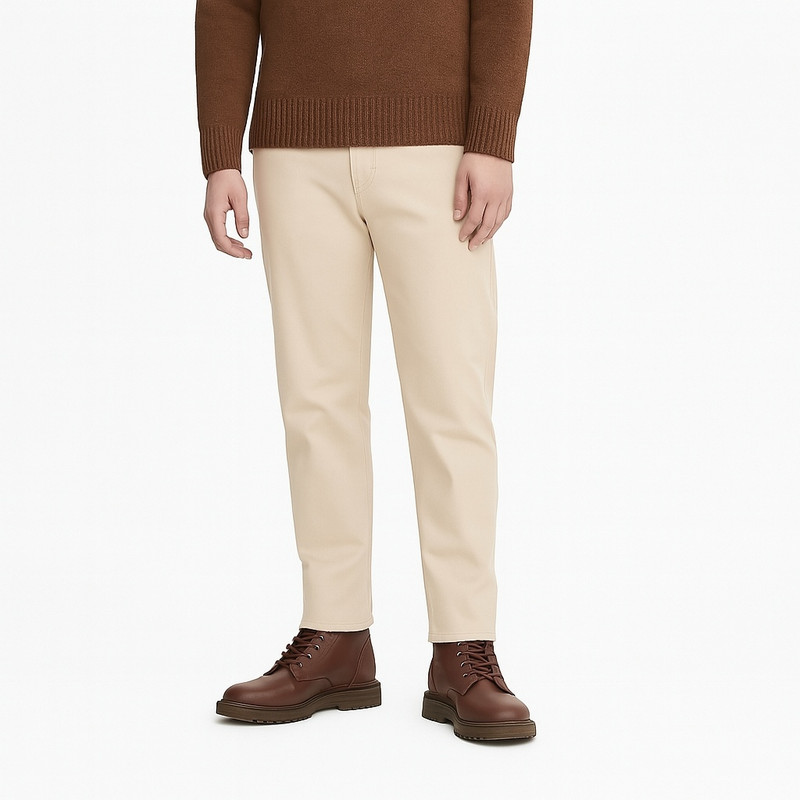 شلوار مام استایل مردانه مدل کتان کجراه کد sh130