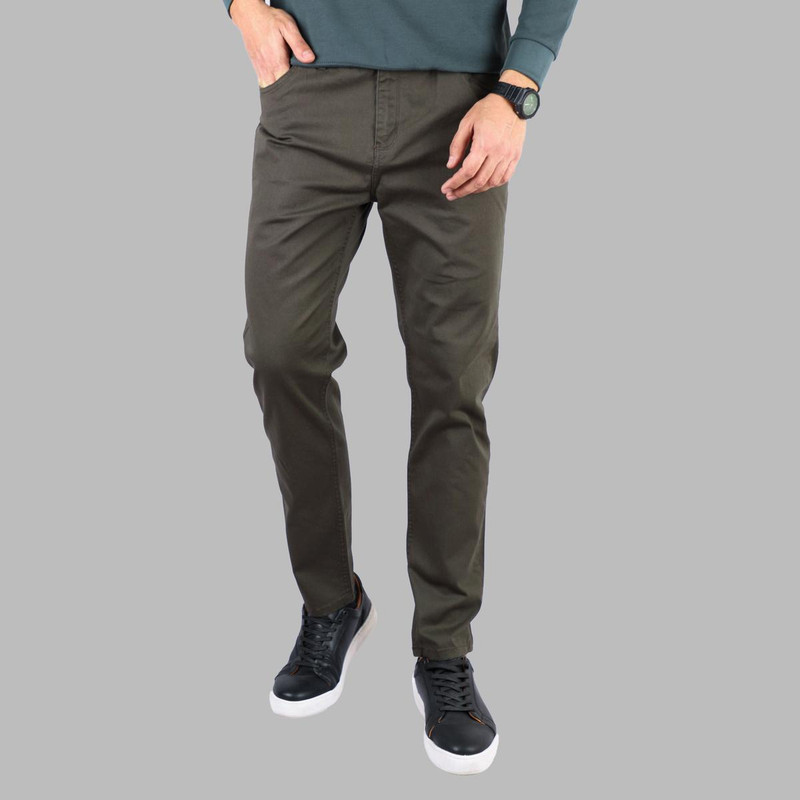 شلوار مردانه مدل کتان راسته ساده کد ۶۶۷۹۱