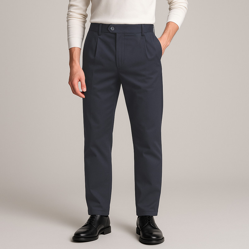 شلوار پیلی‌دار مردانه سیکس زیرو ناین مدل آلن