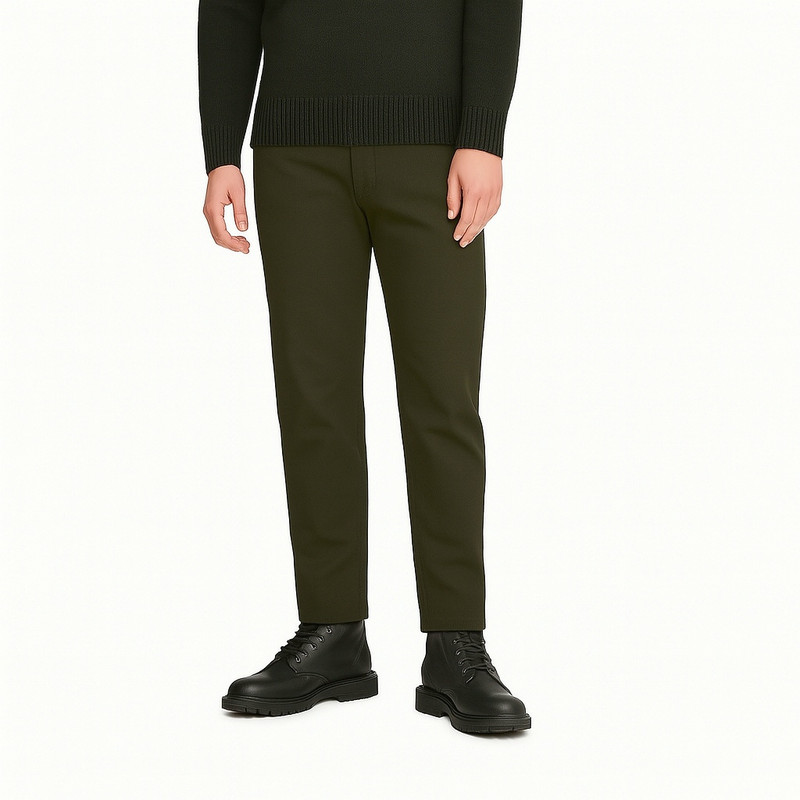 شلوار مام استایل مردانه مدل کتان کجراه کد sh127