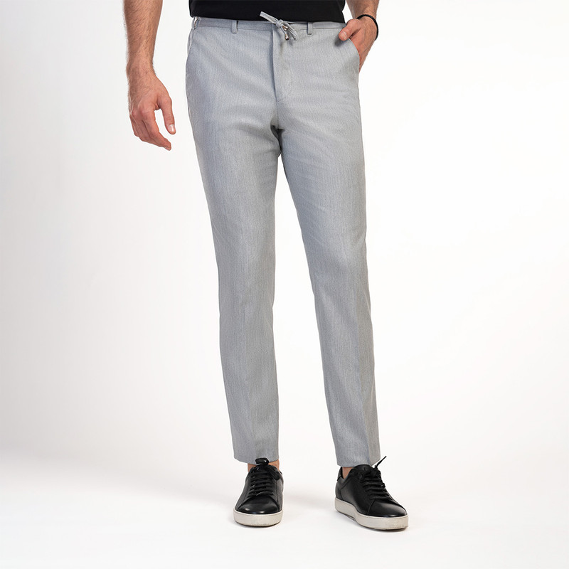 شلوار پارچه‌ای اسلیم فیت مردانه ام کی مدل 2154