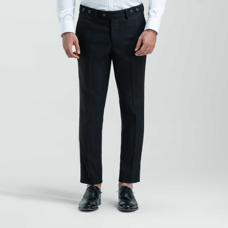 شلوار پارچه‌ای اسلیم فیت مردانه ام کی مدل 2135