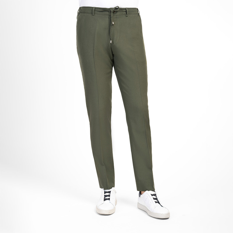 شلوار پارچه‌ای اسلیم فیت مردانه ام کی مدل 2153