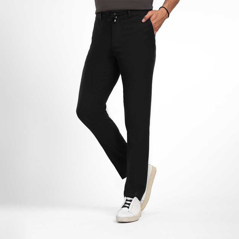 شلوار پارچه‌ای اسلیم فیت مردانه ام کی مدل 2153